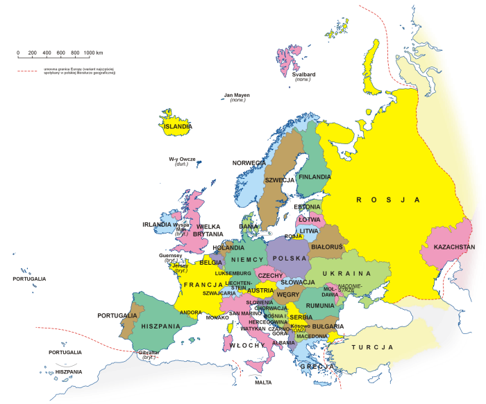 Europa Mapa